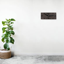 Load image into Gallery viewer, Wooden Wall Clock Black (2 Sizes)