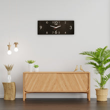 Load image into Gallery viewer, Wooden Wall Clock Black (2 Sizes)