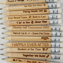 Load image into Gallery viewer, Classic Wooden HB Pencils, Ideal for Writing, Sketching, and Schoolwork, Perfect Gift for Students, Artists, and Professionals