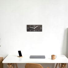 Load image into Gallery viewer, Wooden Wall Clock Black (2 Sizes)