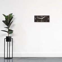 Load image into Gallery viewer, Wooden Wall Clock Black (2 Sizes)