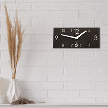 Load image into Gallery viewer, Wooden Wall Clock Black (2 Sizes)