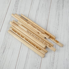 Load image into Gallery viewer, Custom Carpenter Pencil, Funny Dad Construction Gift, Builder Pencil, Woodworker Stocking Stuffer, Graduation Gift for Carpenter