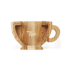 Load image into Gallery viewer, Wooden tip box, Wooden piggy bank