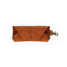 Load image into Gallery viewer, Saddle Leather Sunglasses Case