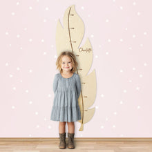 Load image into Gallery viewer, Wooden Kids Growth Chart for Measuring Height, Personalized Nursery Decor, Keepsake Idea, Baby Shower Gift