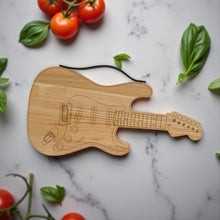 Load image into Gallery viewer, Cutting Board - Guitar Shaped Wooden Cutting Board