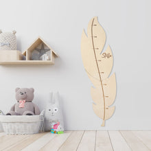 Load image into Gallery viewer, Wooden Kids Growth Chart for Measuring Height, Personalized Nursery Decor, Keepsake Idea, Baby Shower Gift