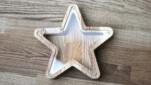 Load image into Gallery viewer, Wooden Piggy Bank Star (Brown, Engraving)