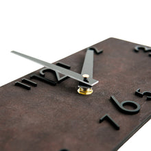 Load image into Gallery viewer, Wooden Wall Clock Black (2 Sizes)