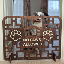 Load image into Gallery viewer, Custom Wooden Dog Gate, Easy-to-Move, Freestanding Barrier for Doorways, Stairways and Hallways