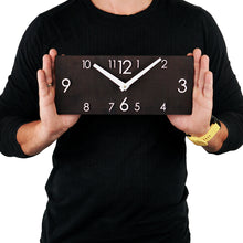 Load image into Gallery viewer, Wooden Wall Clock Black (2 Sizes)