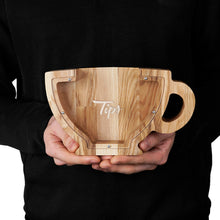 Load image into Gallery viewer, Wooden tip box, Wooden piggy bank