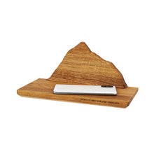 Load image into Gallery viewer, Personalized Mount Everest Wooden Mountain Shelf, Floating Wall Decor