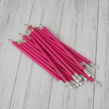 Load image into Gallery viewer, Personalized Pink Wooden Pencils, Cute Custom Stationery for School, Office, or Gifts