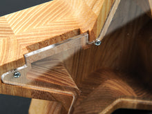 Load image into Gallery viewer, Wooden Piggy Bank Star (Brown, Engraving)