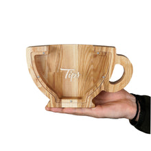 Load image into Gallery viewer, Wooden tip box, Wooden piggy bank