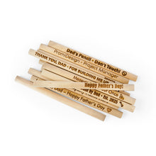 Load image into Gallery viewer, Custom Carpenter Pencil, Funny Dad Construction Gift, Builder Pencil, Woodworker Stocking Stuffer, Graduation Gift for Carpenter