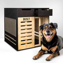Load image into Gallery viewer, Personalized wooden dog house