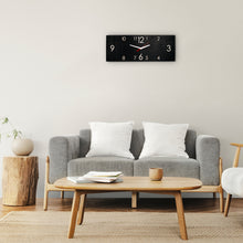 Load image into Gallery viewer, Wooden Wall Clock Black (2 Sizes)