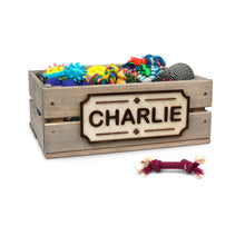 Load image into Gallery viewer, Personalized storage box for Dog's Toy