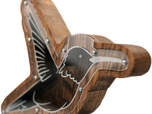 Load image into Gallery viewer, Wooden Piggy Bank Hummingbird (Brown, Engraving)