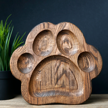 Load image into Gallery viewer, Wooden Paw Shape Serving Tray (3 colors)