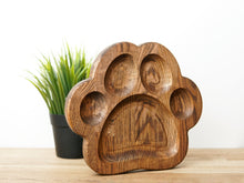 Load image into Gallery viewer, Wooden Paw Shape Serving Tray (3 colors)