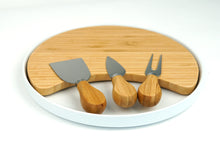 Load image into Gallery viewer, Cheese Board Tray With Tools ( Personalization)