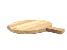 Load image into Gallery viewer, Wooden Pizza Cutting Board "Modern"