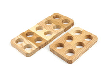 Load image into Gallery viewer, Wooden Chicken Egg Holders (2 sizes, 3 colors)