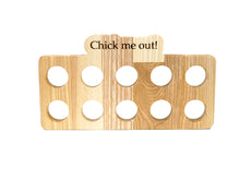 Load image into Gallery viewer, Wooden Tray For Chicken Eggs (3 colors)