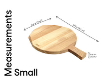 Load image into Gallery viewer, Wooden Pizza Cutting Board "Modern"