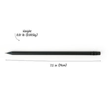 Load image into Gallery viewer, Personalized Black Wooden HB Pencils, The Perfect Personalized Gift Idea