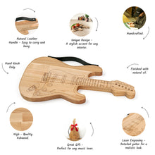 Load image into Gallery viewer, Cutting Board - Guitar Shaped Wooden Cutting Board