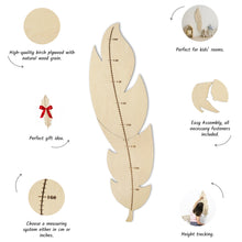 Load image into Gallery viewer, Wooden Kids Growth Chart for Measuring Height, Personalized Nursery Decor, Keepsake Idea, Baby Shower Gift