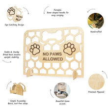 Load image into Gallery viewer, Handmade Wooden Dog Gate, Freestanding Indoor Pet Barrier with Custom Options