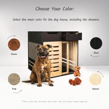 Load image into Gallery viewer, Personalized wooden dog house