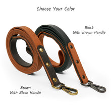 Load image into Gallery viewer, Personalized dog leather leash