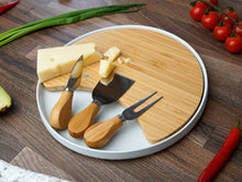 Load image into Gallery viewer, Cheese Board Tray With Tools ( Personalization)