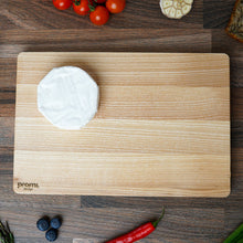 Load image into Gallery viewer, Hard Natural Ashwood Block Cutting Board (3 sizes, 3 colors )