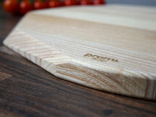 Load image into Gallery viewer, Wooden Pizza Cutting Board "Modern"