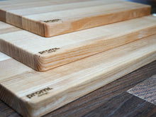 Load image into Gallery viewer, Hard Natural Ashwood Block Cutting Board (3 sizes, 3 colors )