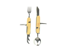 Load image into Gallery viewer, Wooden Pocket Multitool (Personalization)