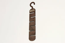 Load image into Gallery viewer, Wooden Belt Hanger for Closet, Space-Saving Wood Rack for Belts, Men’s Closet Accessory & Storage Hook