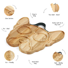 Load image into Gallery viewer, Wooden cheese snack serving tray, Cutting board, Gift for animal lovers