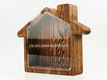Load image into Gallery viewer, Wooden Piggy Bank House (Engraving)