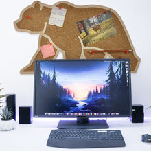 Load image into Gallery viewer, Cork Board Bear, Cork Board On The Wall