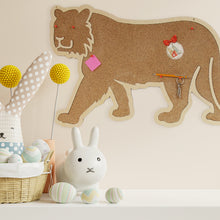 Load image into Gallery viewer, Cork Board Tiger, Cork Board On The Wall