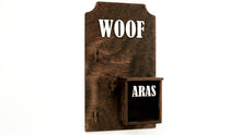 Load image into Gallery viewer, Dog Leash Holder - wood dog leash hanger
